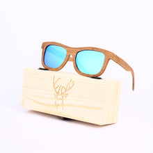 Load image into Gallery viewer, Angcen Ladies Sunglasses Women Polarized Retro Vintage Sun glasses Men wood bamboo sunglasses brand designer square glasses