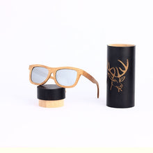Load image into Gallery viewer, Angcen Ladies Sunglasses Women Polarized Retro Vintage Sun glasses Men wood bamboo sunglasses brand designer square glasses